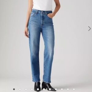 LEVIS Ribcage Straight Ankle Women’s Denim Size 28x27